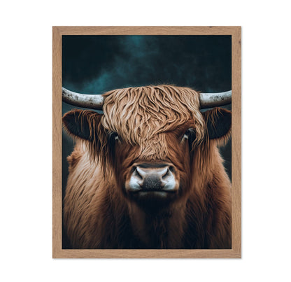 Highland Cow Portrait No5
