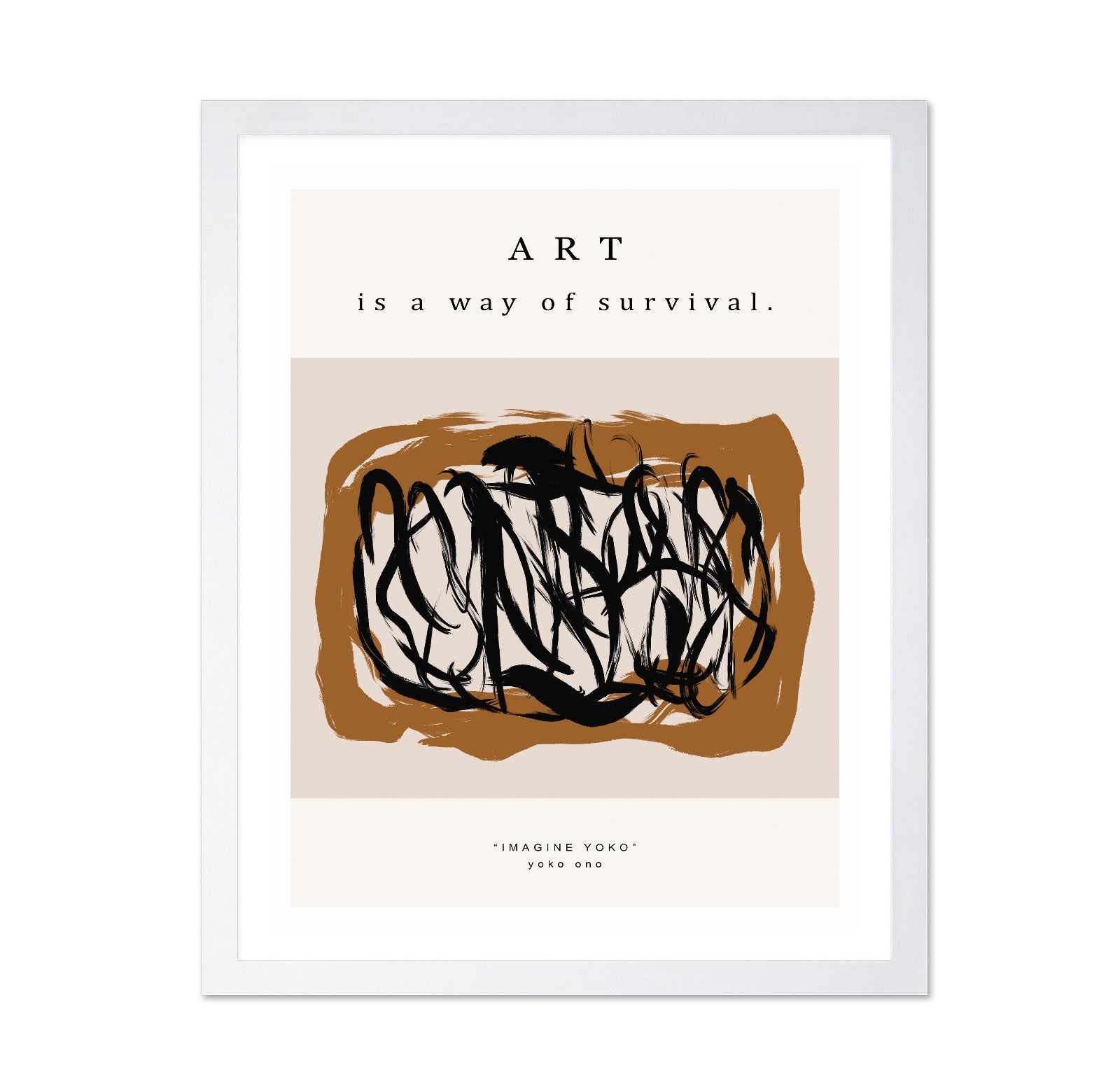 Art Survival Quote