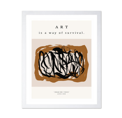 Art Survival Quote