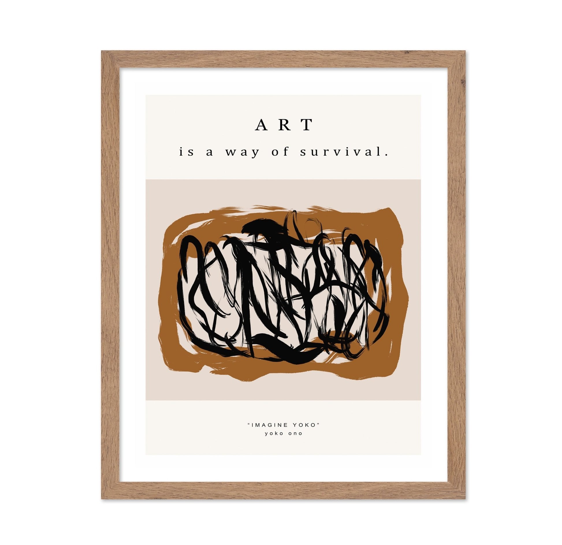 Art Survival Quote