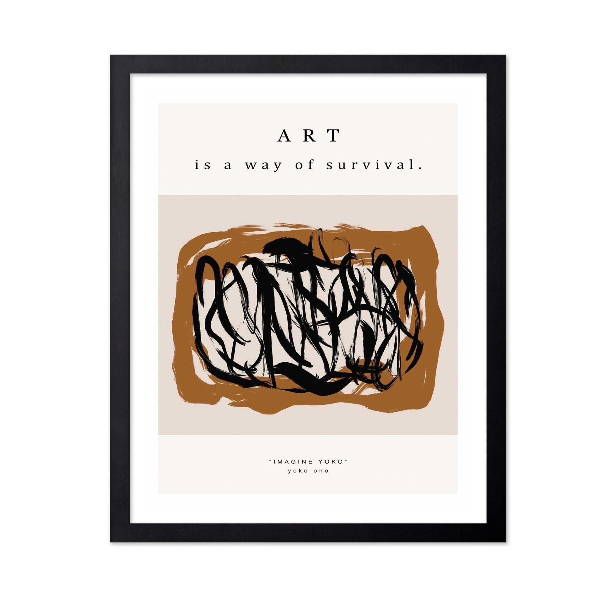Art Survival Quote