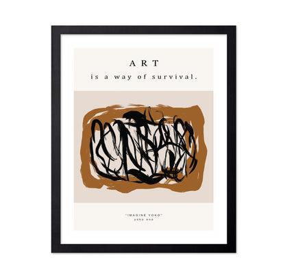 Art Survival Quote