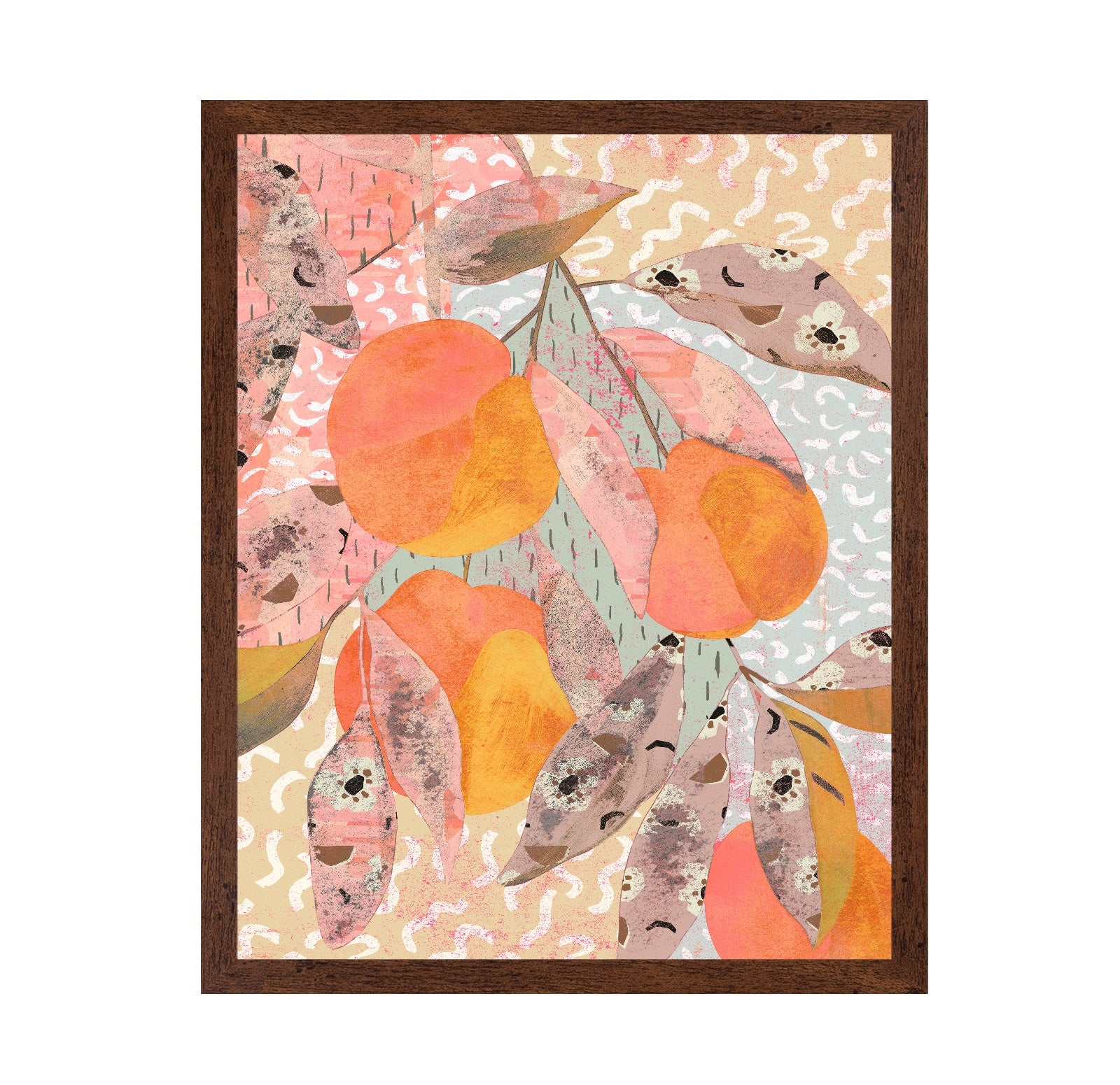 Peach Branch Pattern