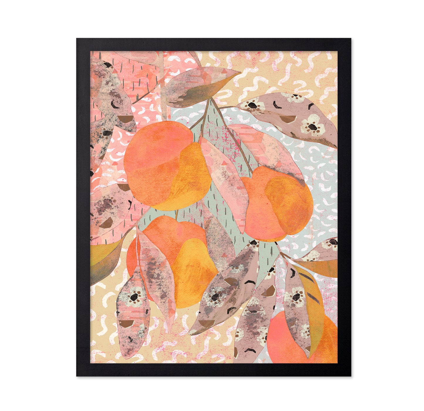 Peach Branch Pattern