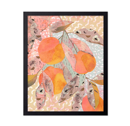 Peach Branch Pattern