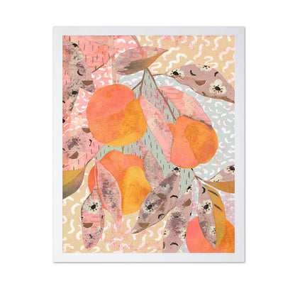 Peach Branch Pattern