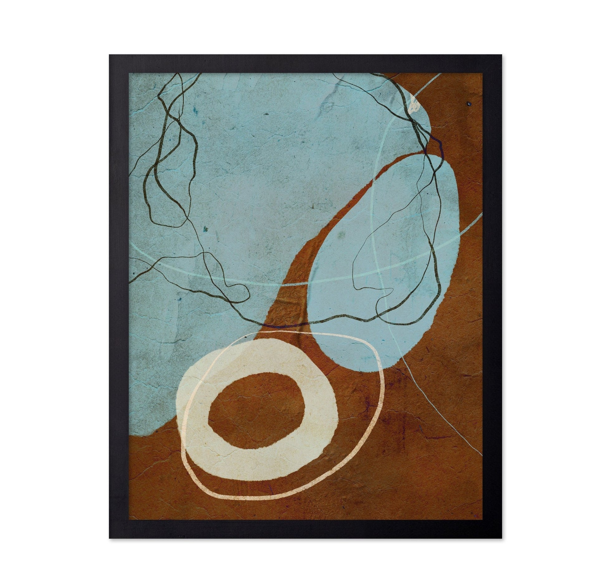 Earth Tone Abstract Forms