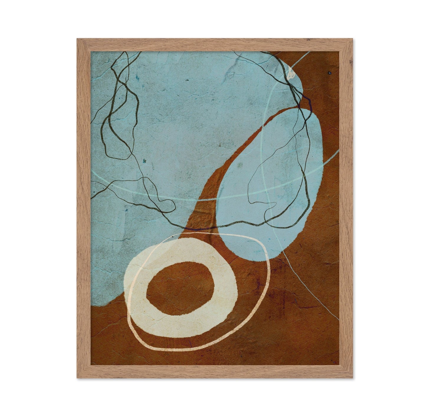 Earth Tone Abstract Forms
