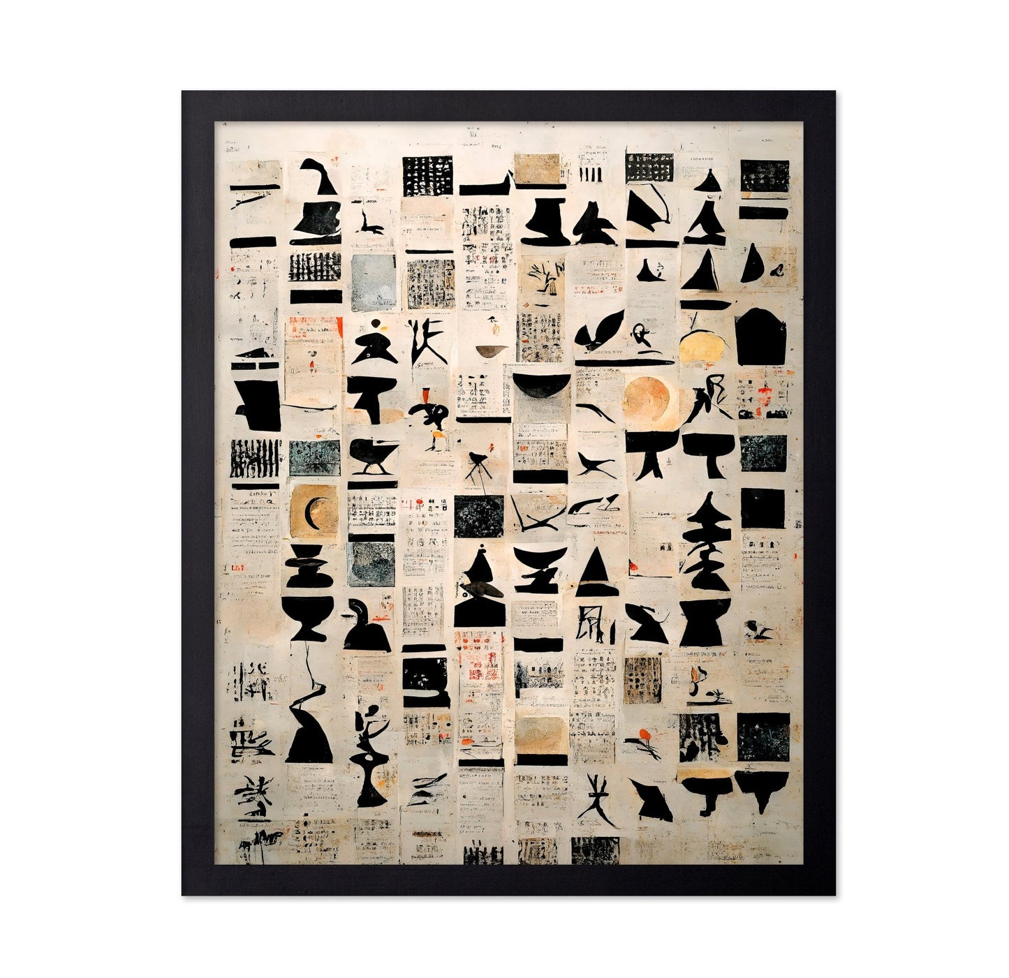 Abstract Symbol Grid No1