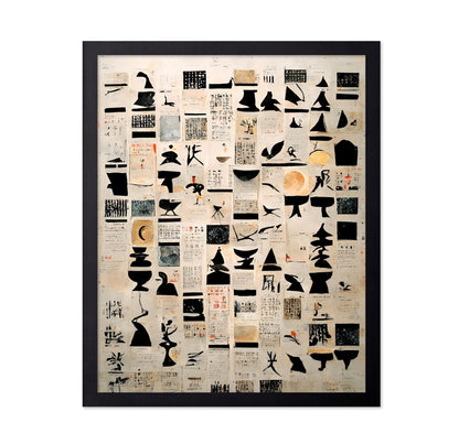 Abstract Symbol Grid No1