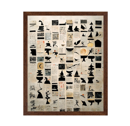 Abstract Symbol Grid No1