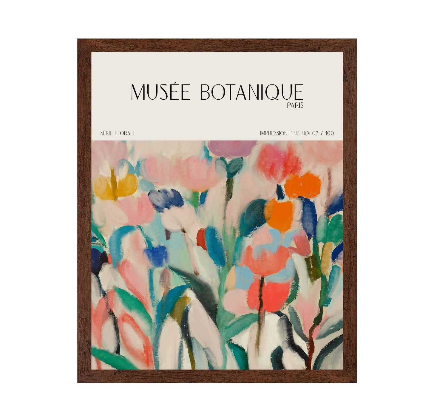 Abstract Floral Garden