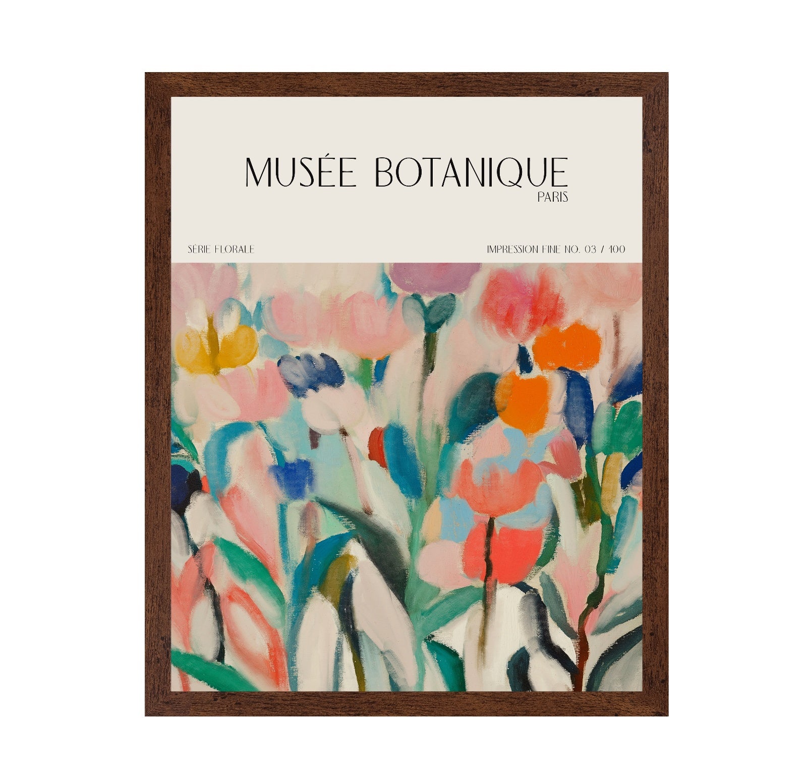 Abstract Floral Garden