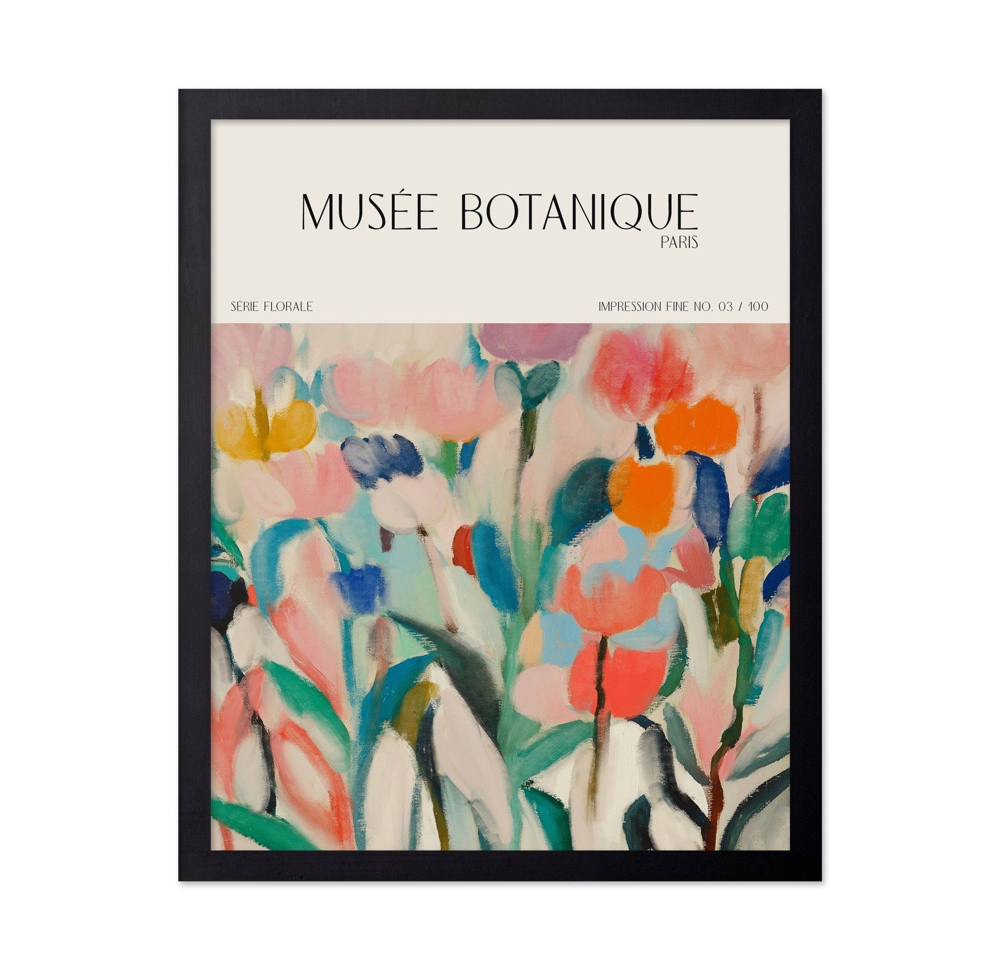 Abstract Floral Garden