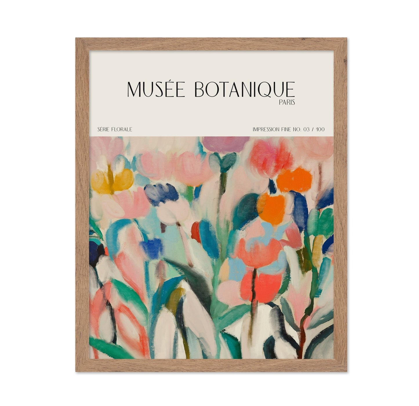 Abstract Floral Garden
