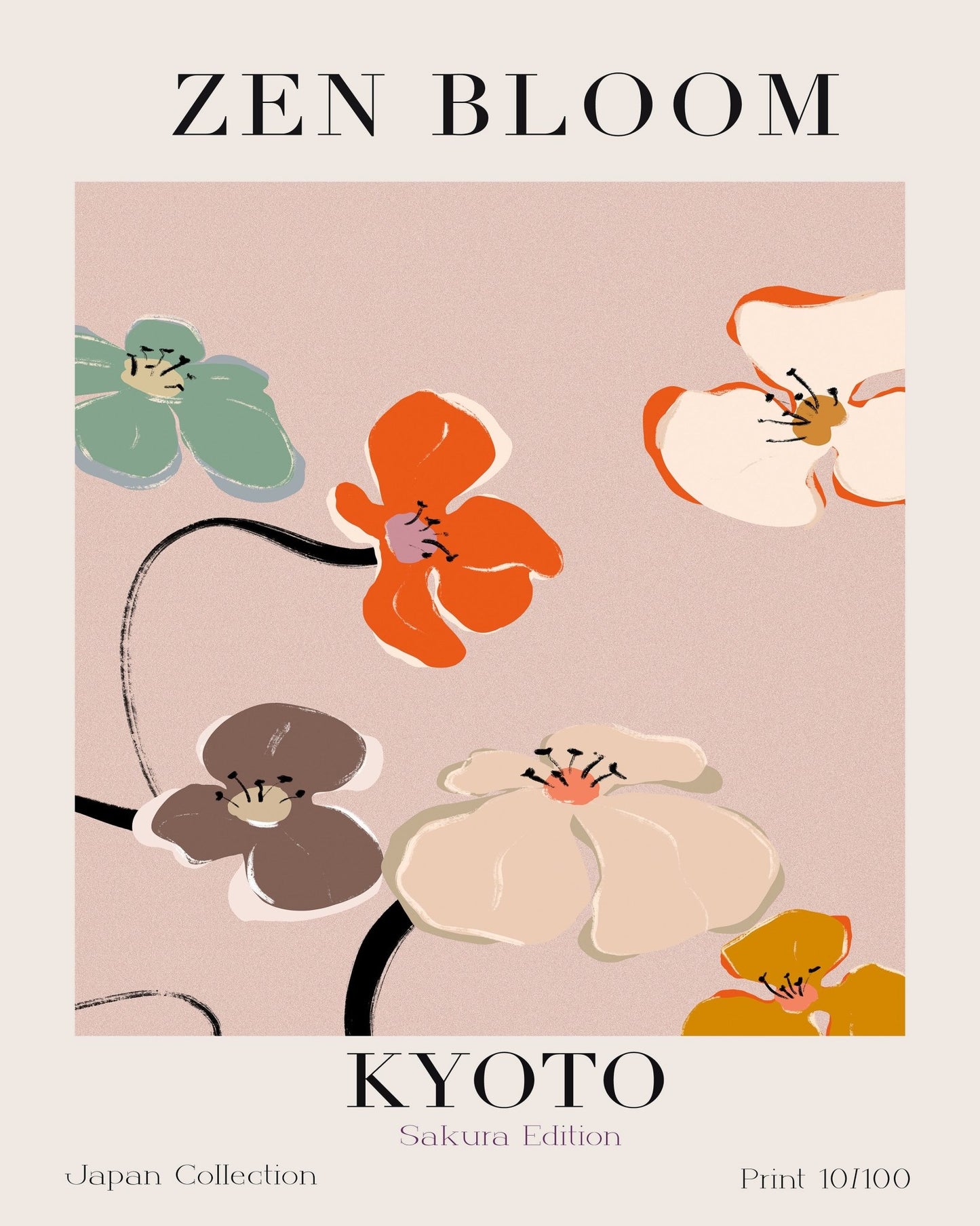 Zen Bloom Kyoto No3