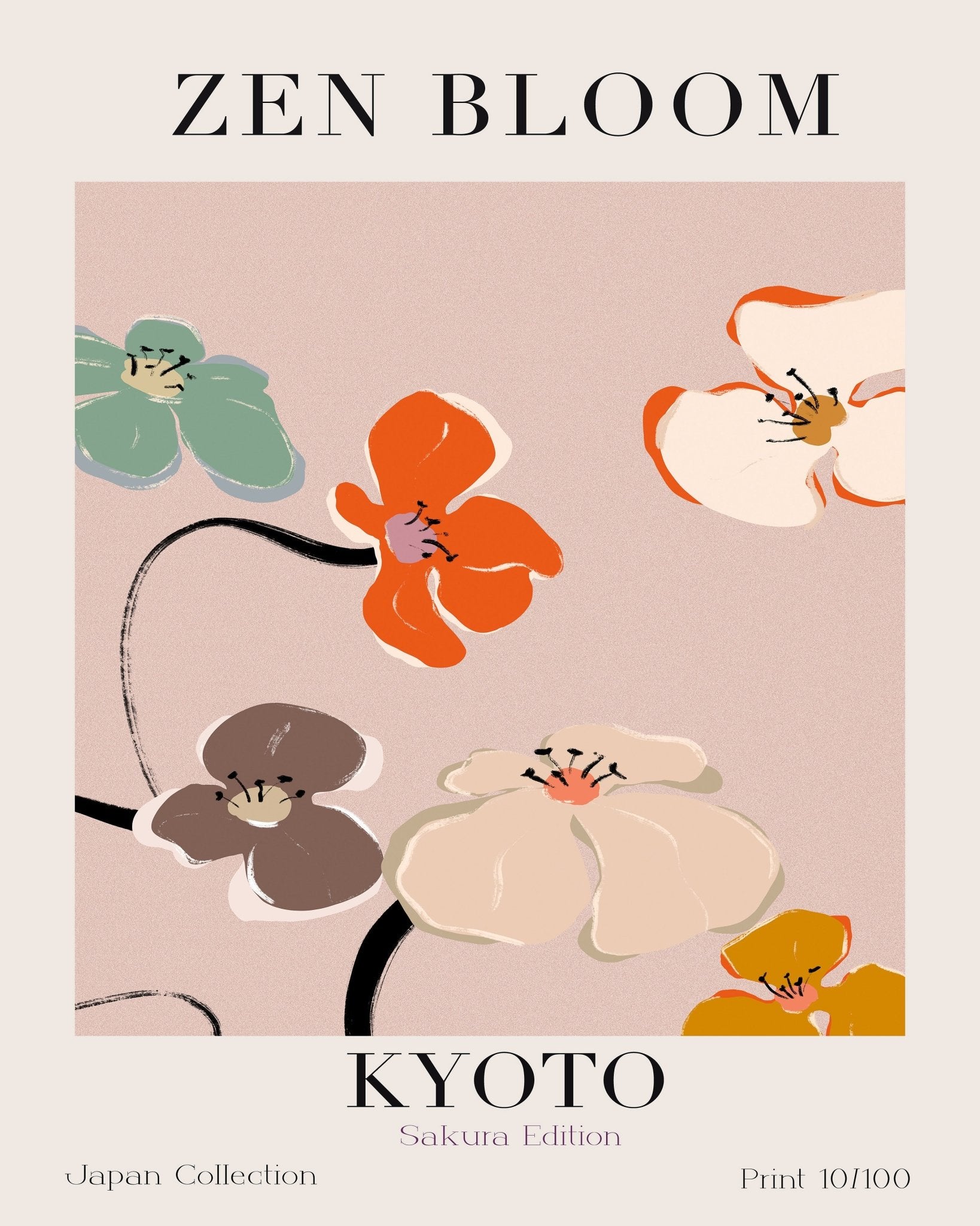 Zen Bloom Kyoto No3