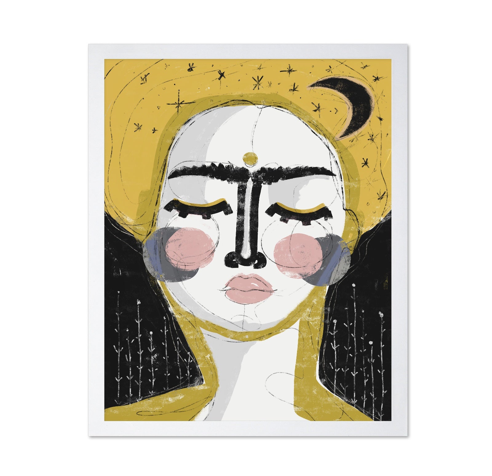 Golden Moon Portrait