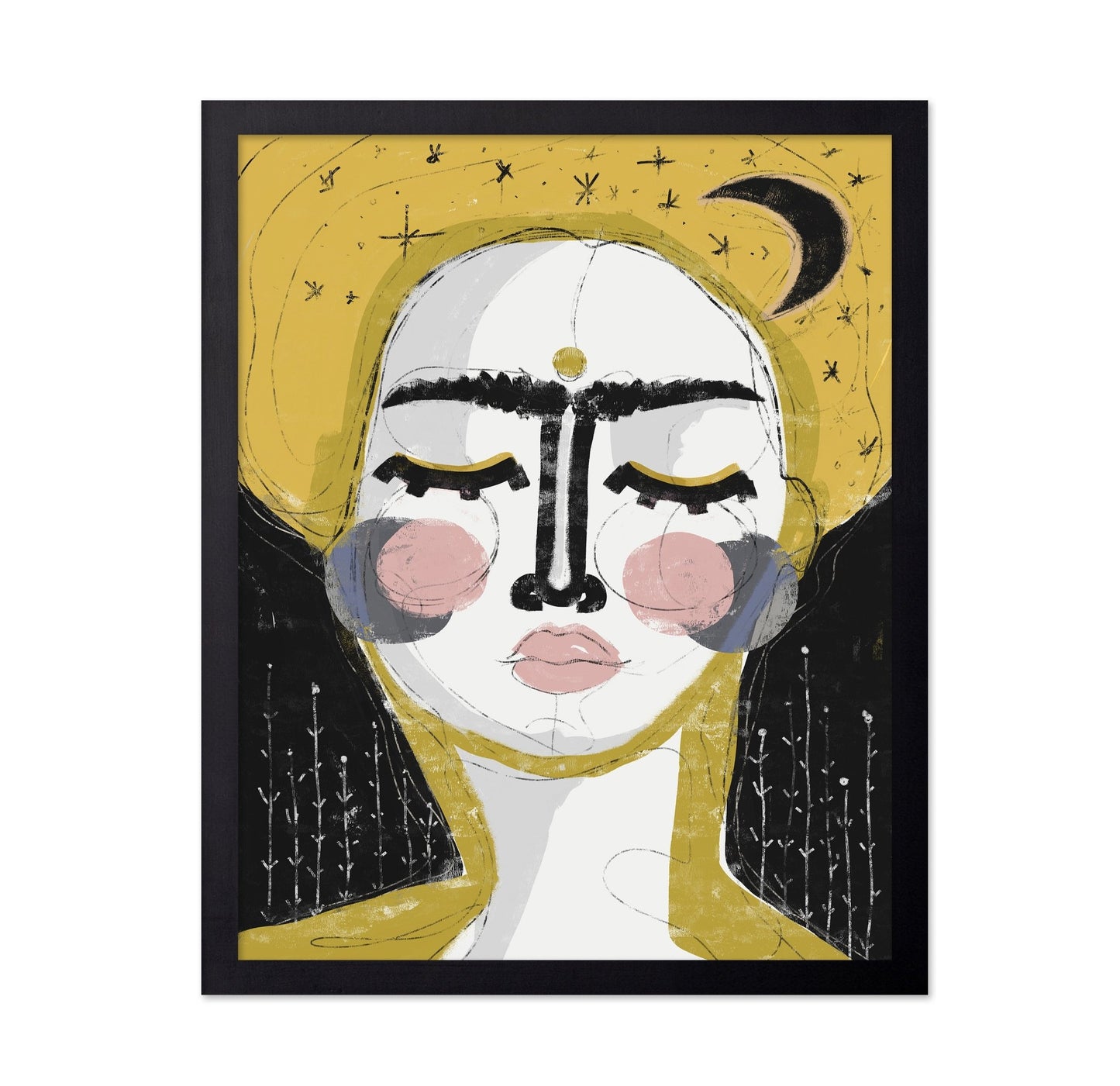 Golden Moon Portrait