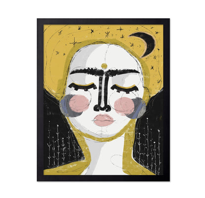 Golden Moon Portrait