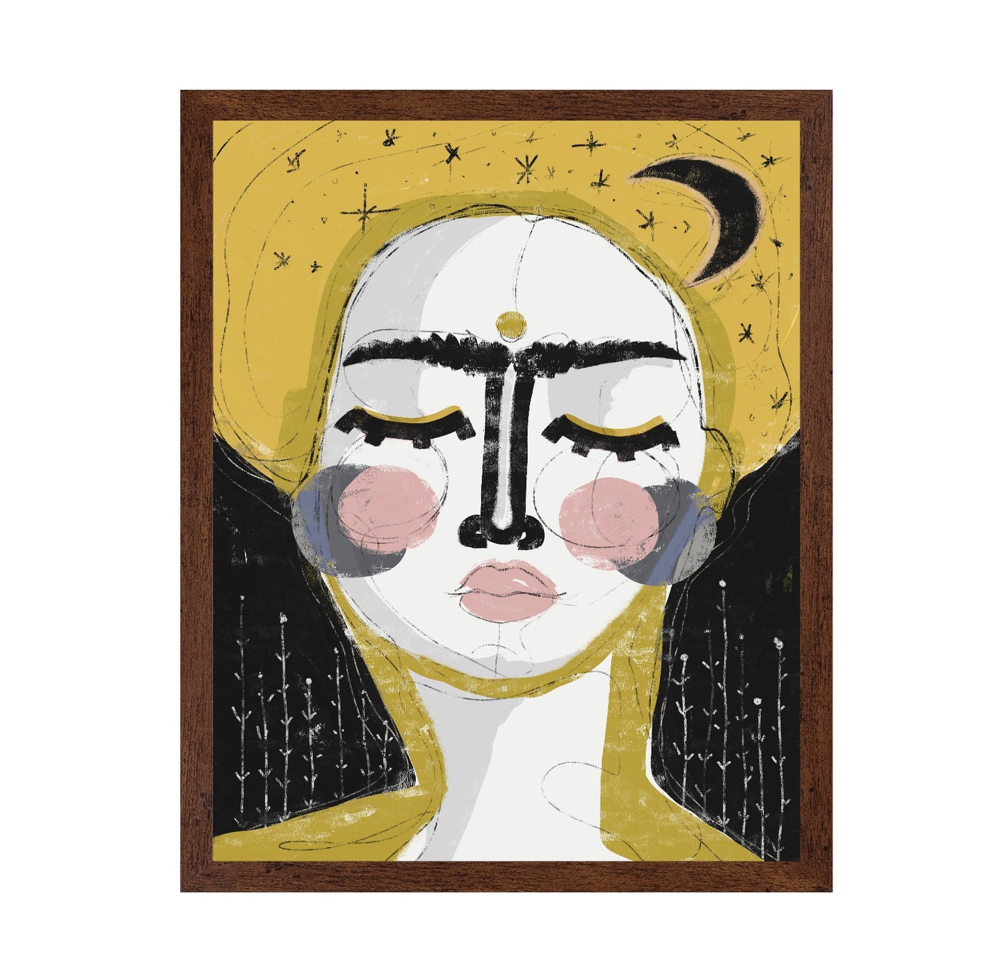 Golden Moon Portrait