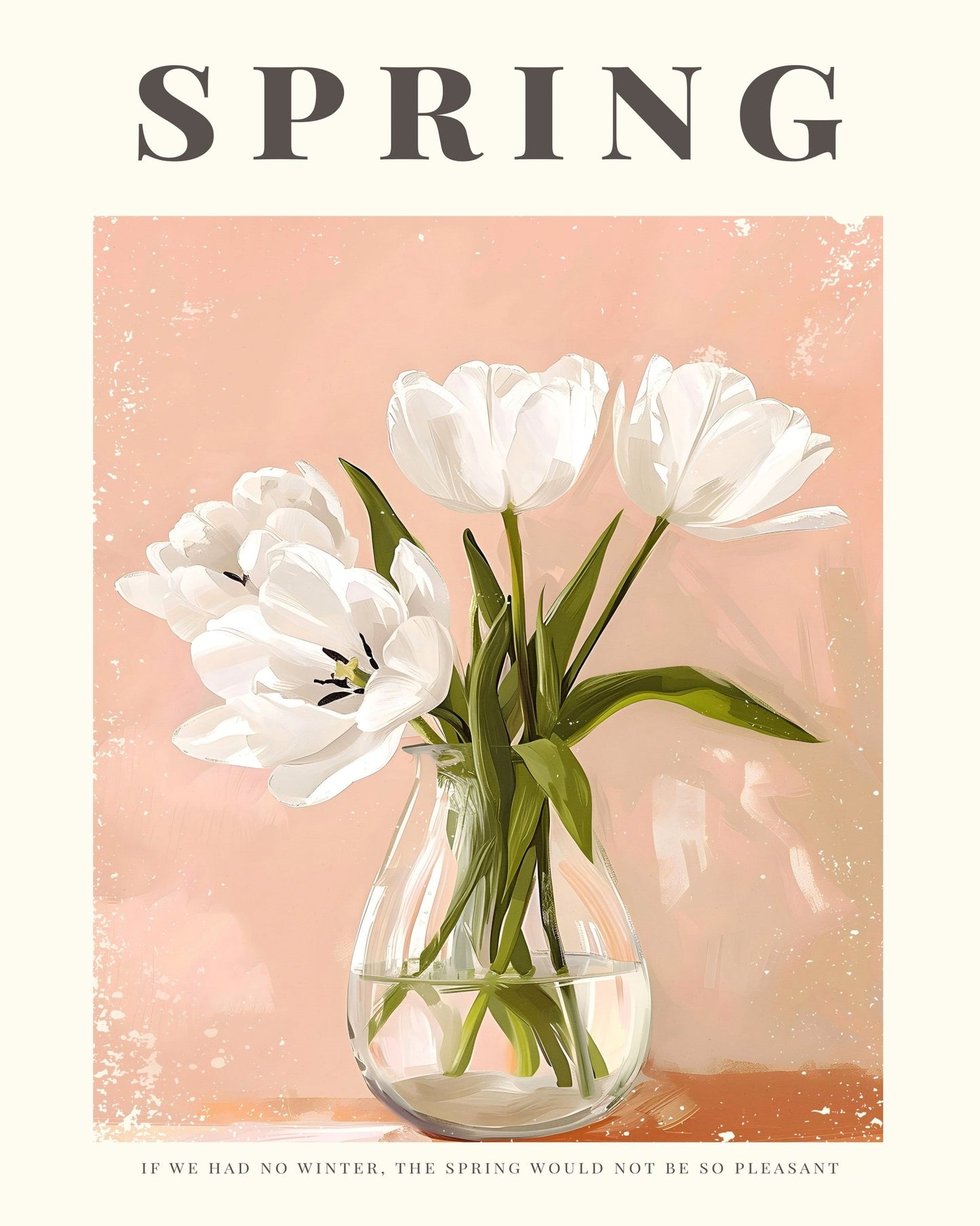 Spring Tulip Vase