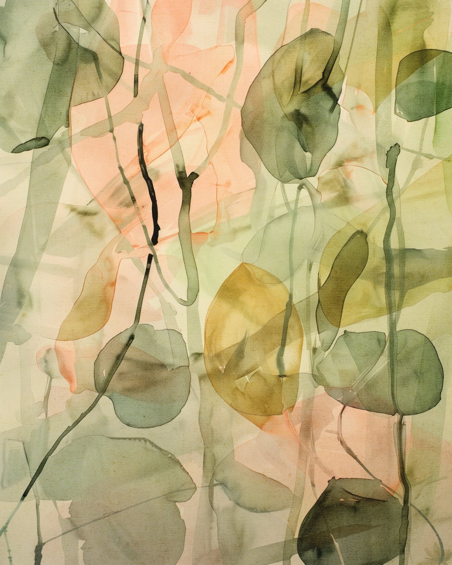 Layered Botanical Wash