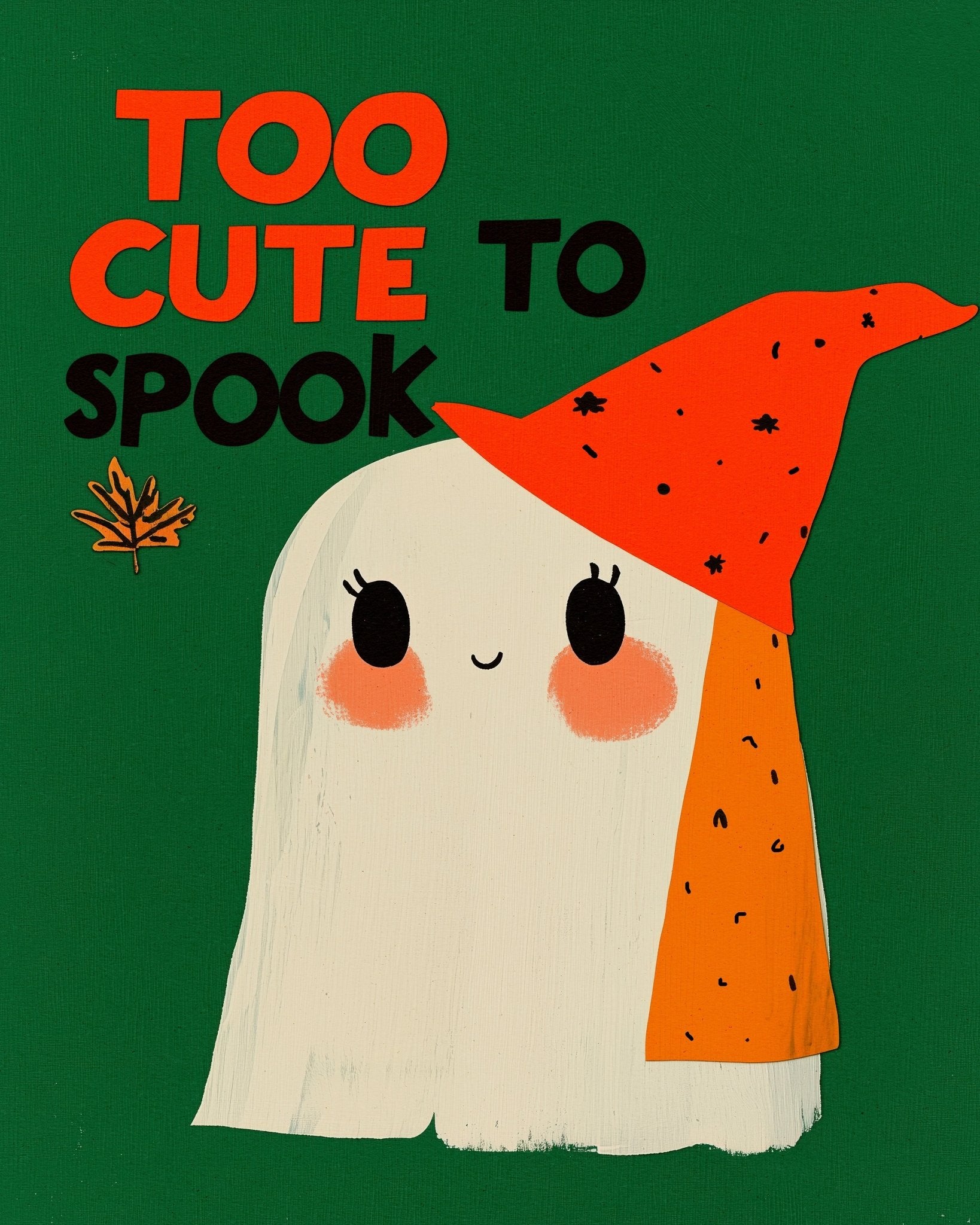 Cute Ghost Poster