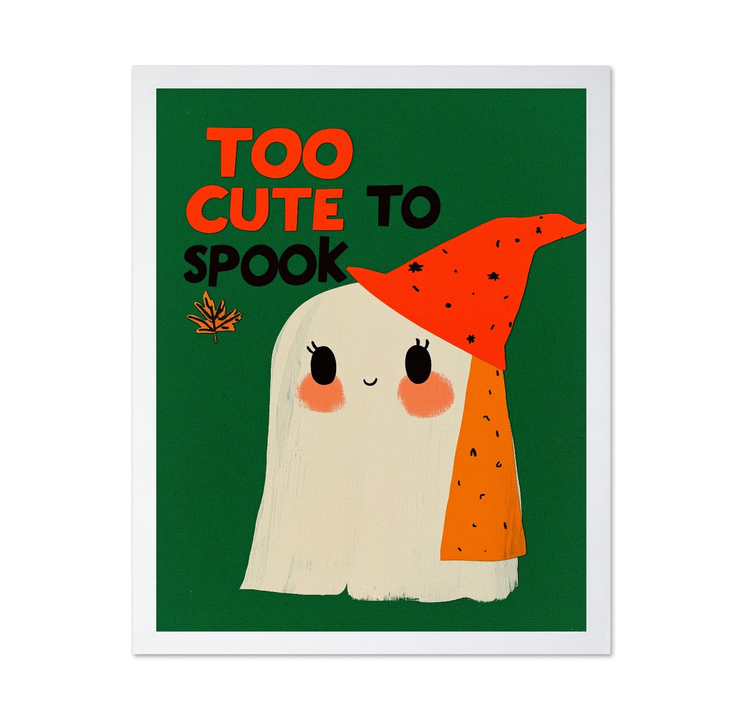 Cute Ghost Poster