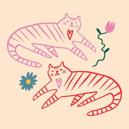 Cute Cats Duo