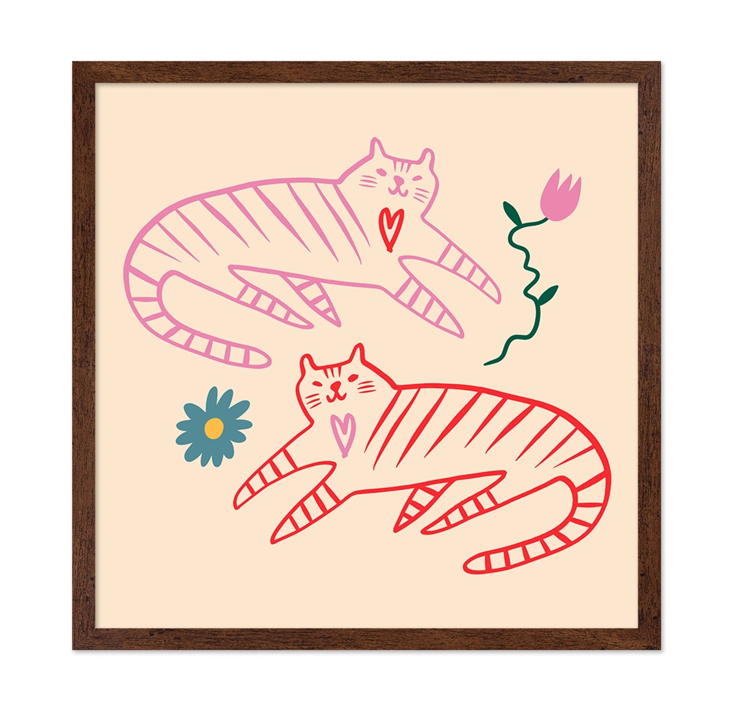 Cute Cats Duo