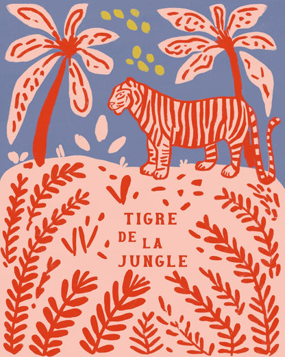 Jungle Tiger Scene