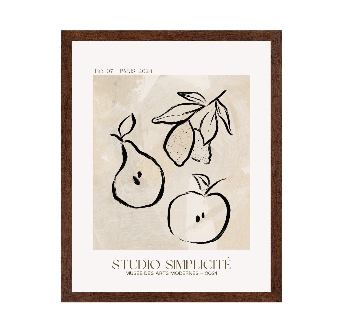 Minimal Fruit Sketch