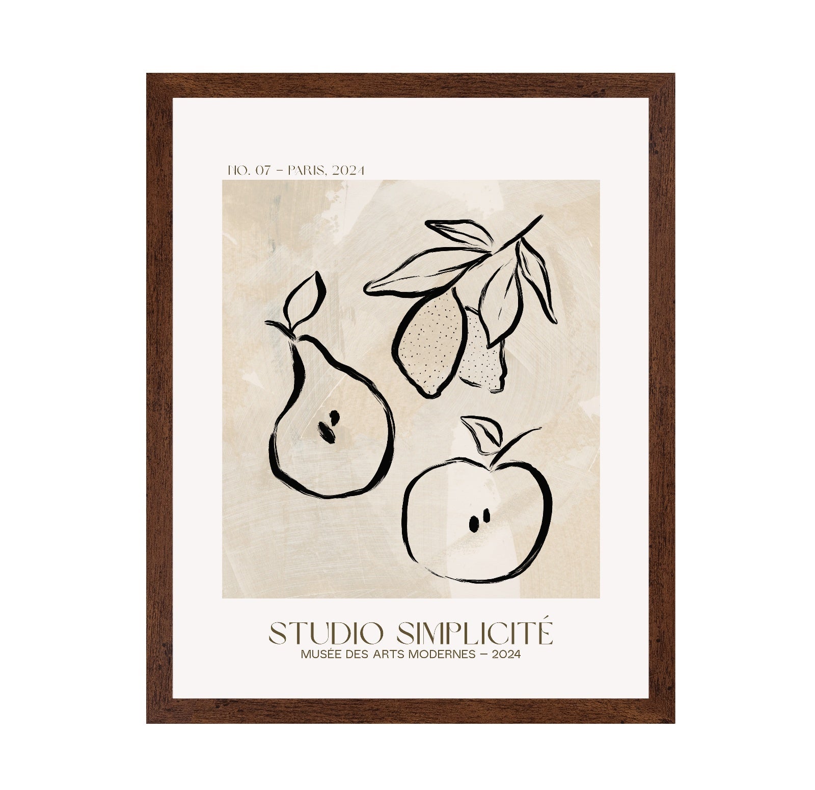 Minimal Fruit Sketch