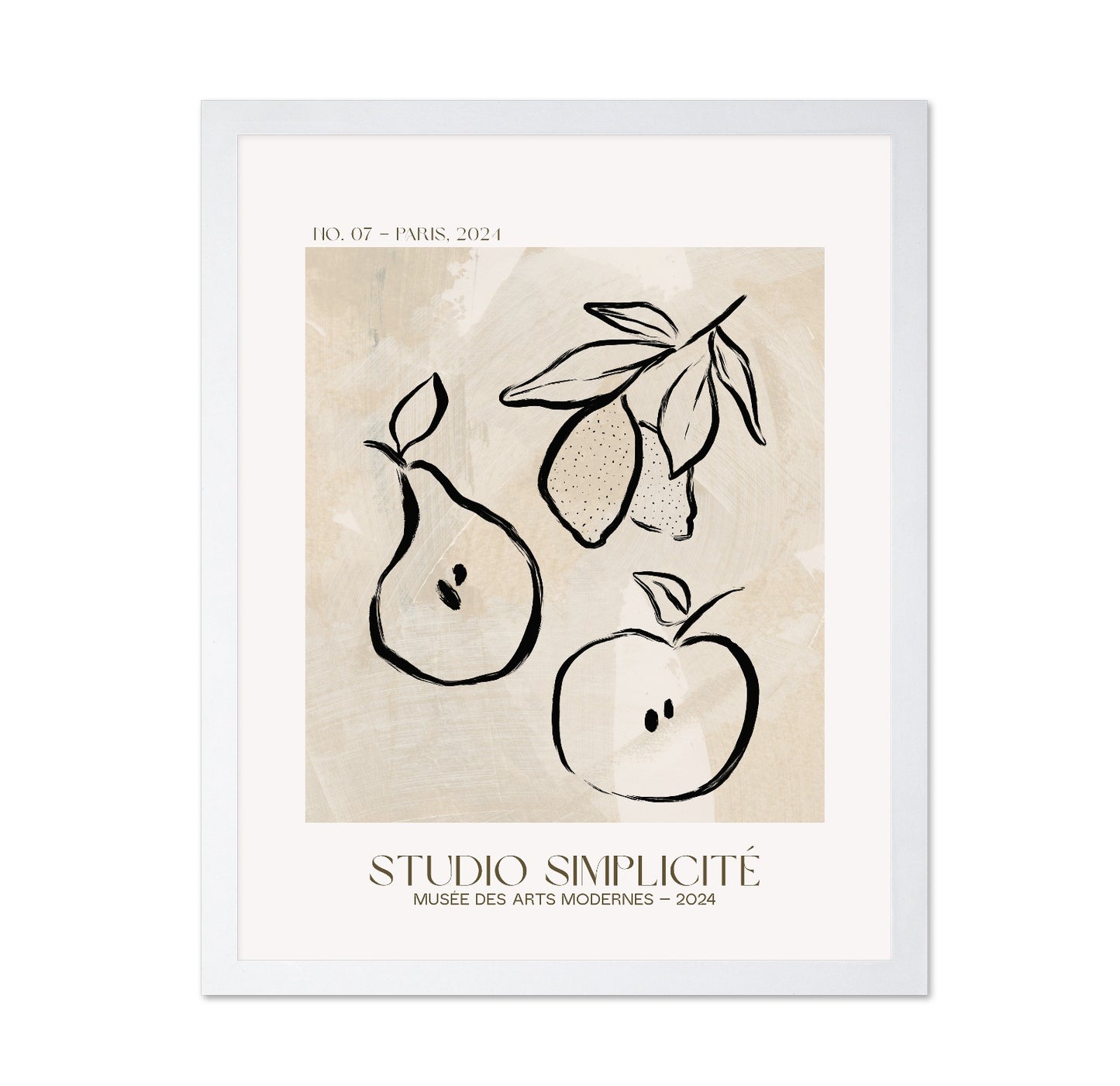 Minimal Fruit Sketch