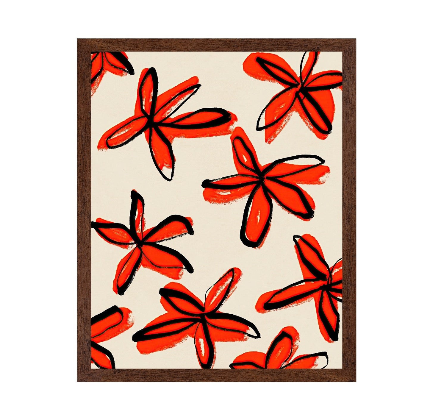 Red Flower Sketch