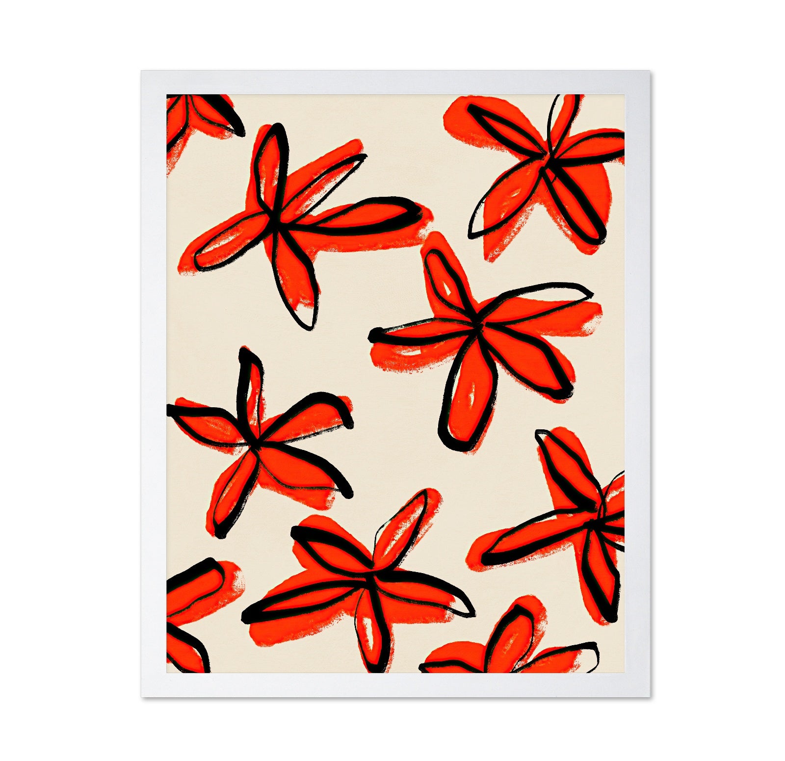Red Flower Sketch