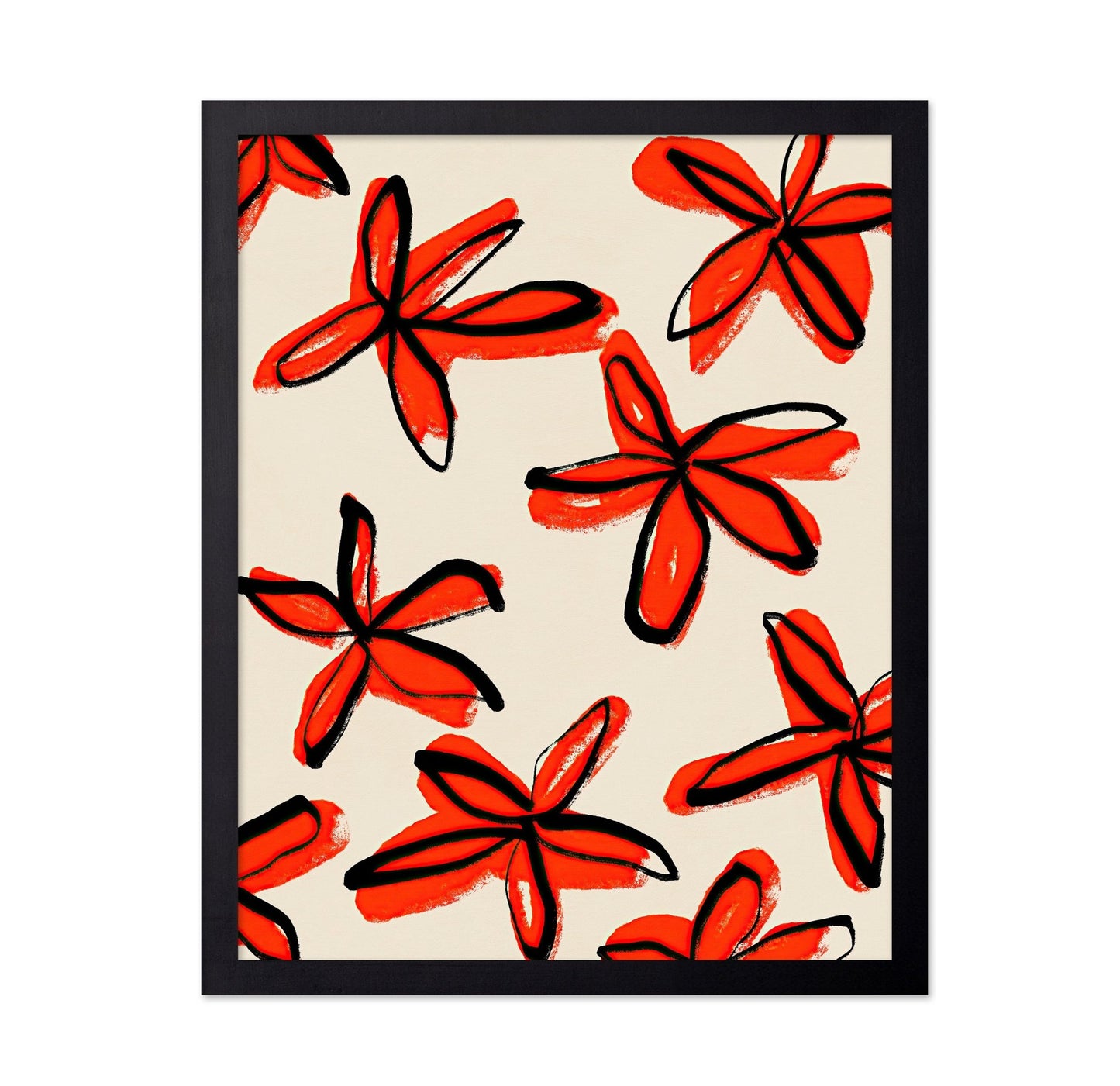 Red Flower Sketch