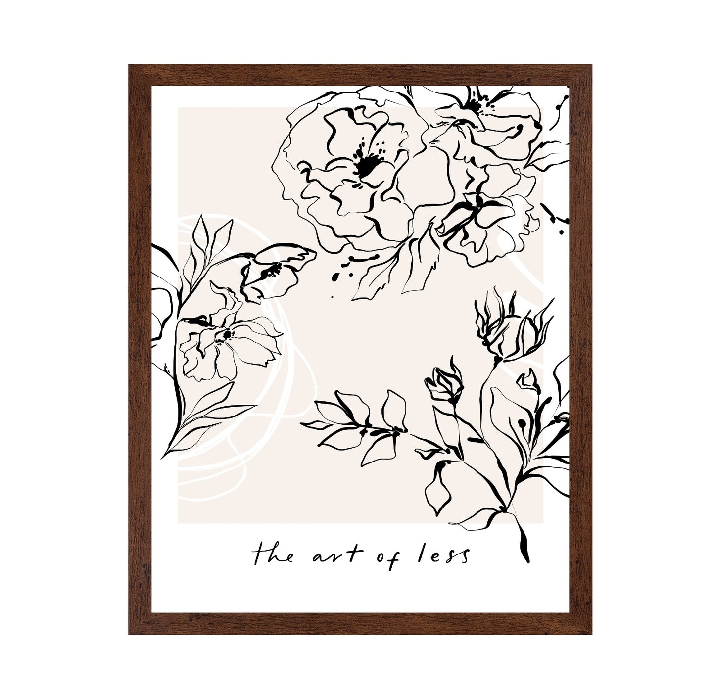 Minimal Floral Lines