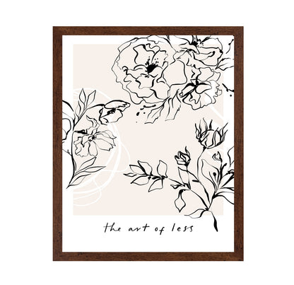 Minimal Floral Lines