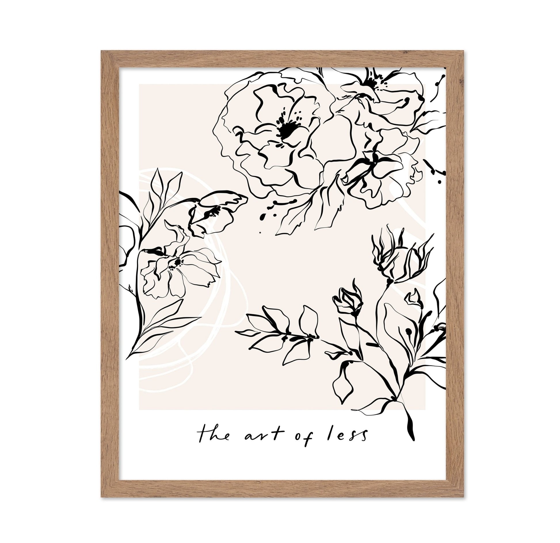 Minimal Floral Lines