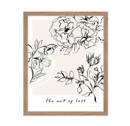 Minimal Floral Lines