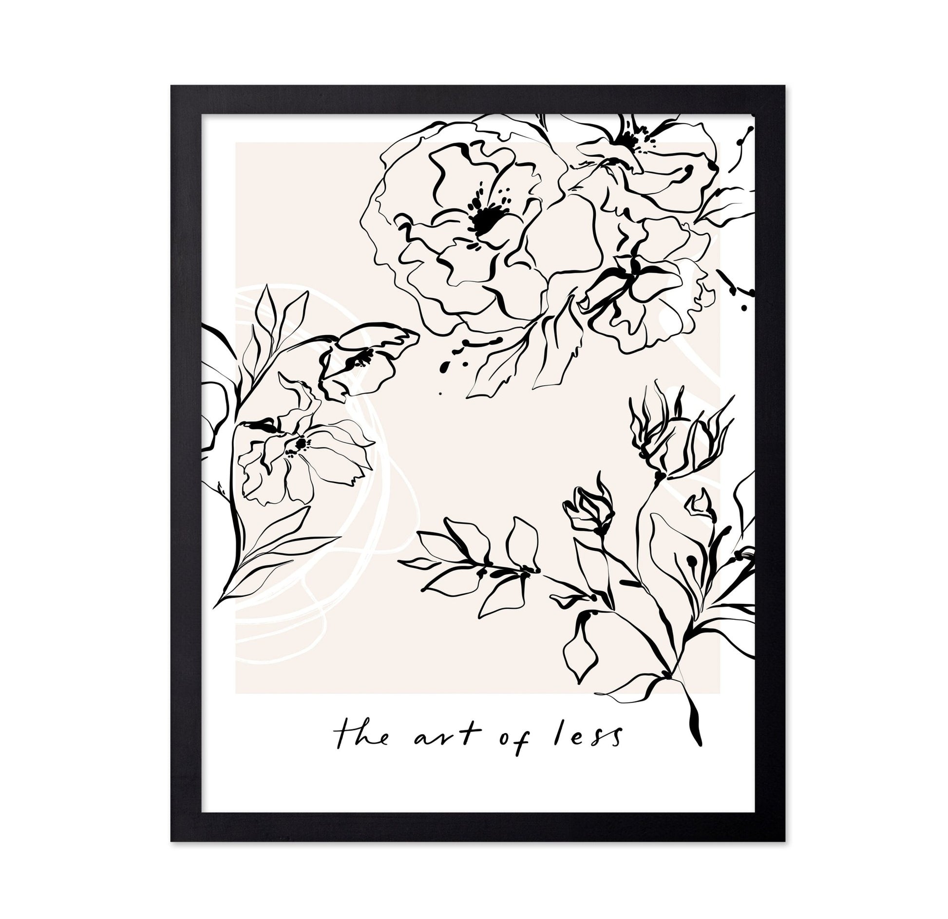 Minimal Floral Lines