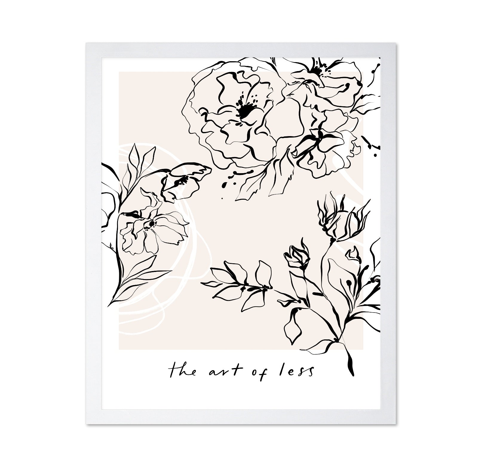 Minimal Floral Lines