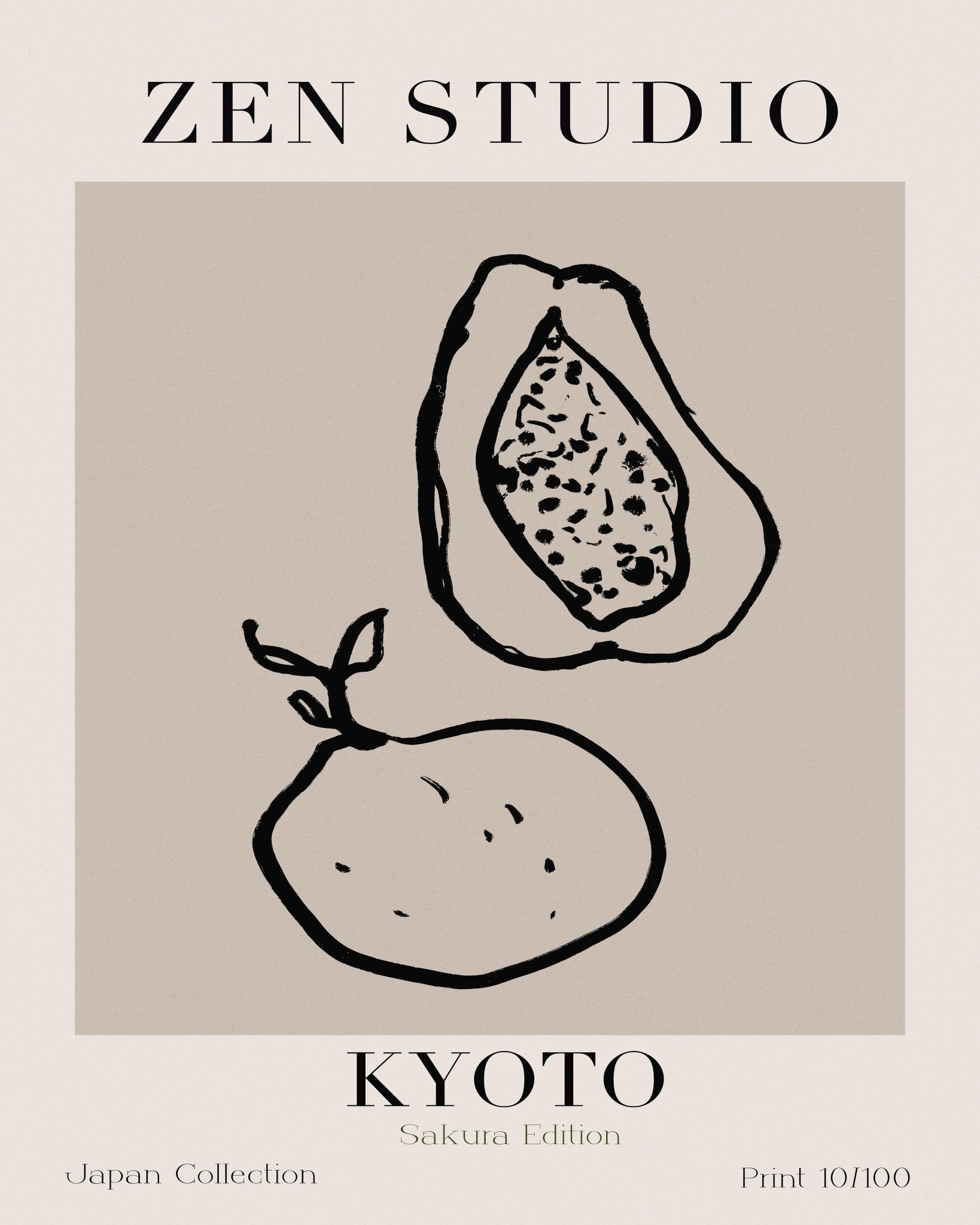 Minimal Papaya Sketch