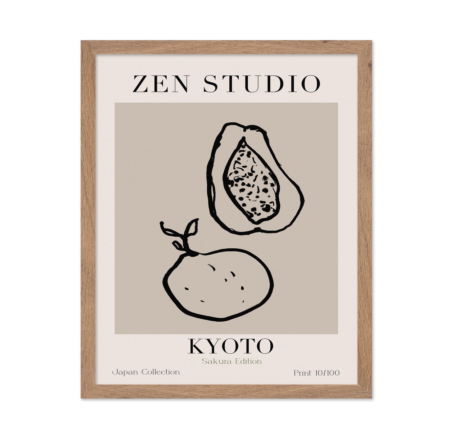 Minimal Papaya Sketch