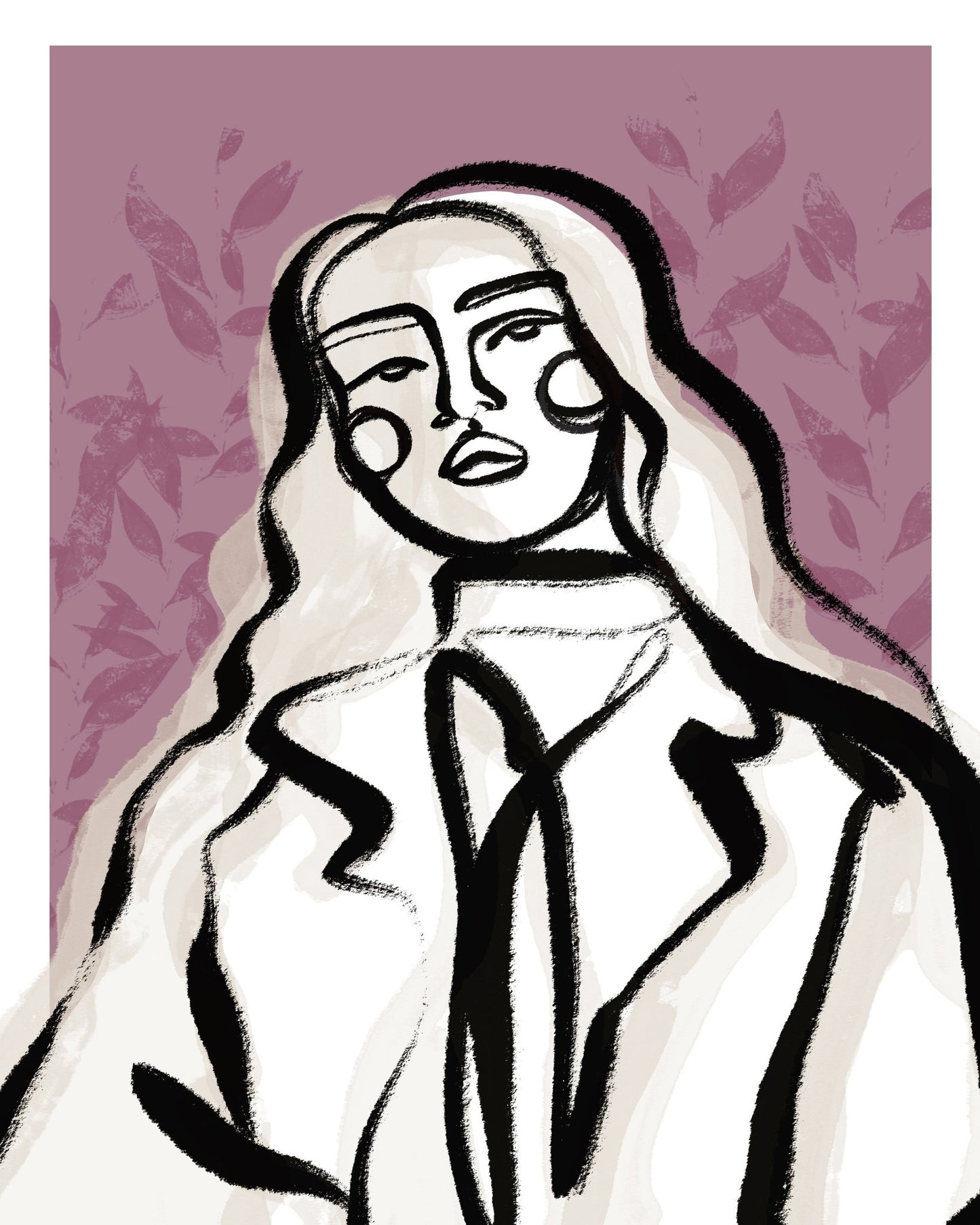 Blush Portrait Lines