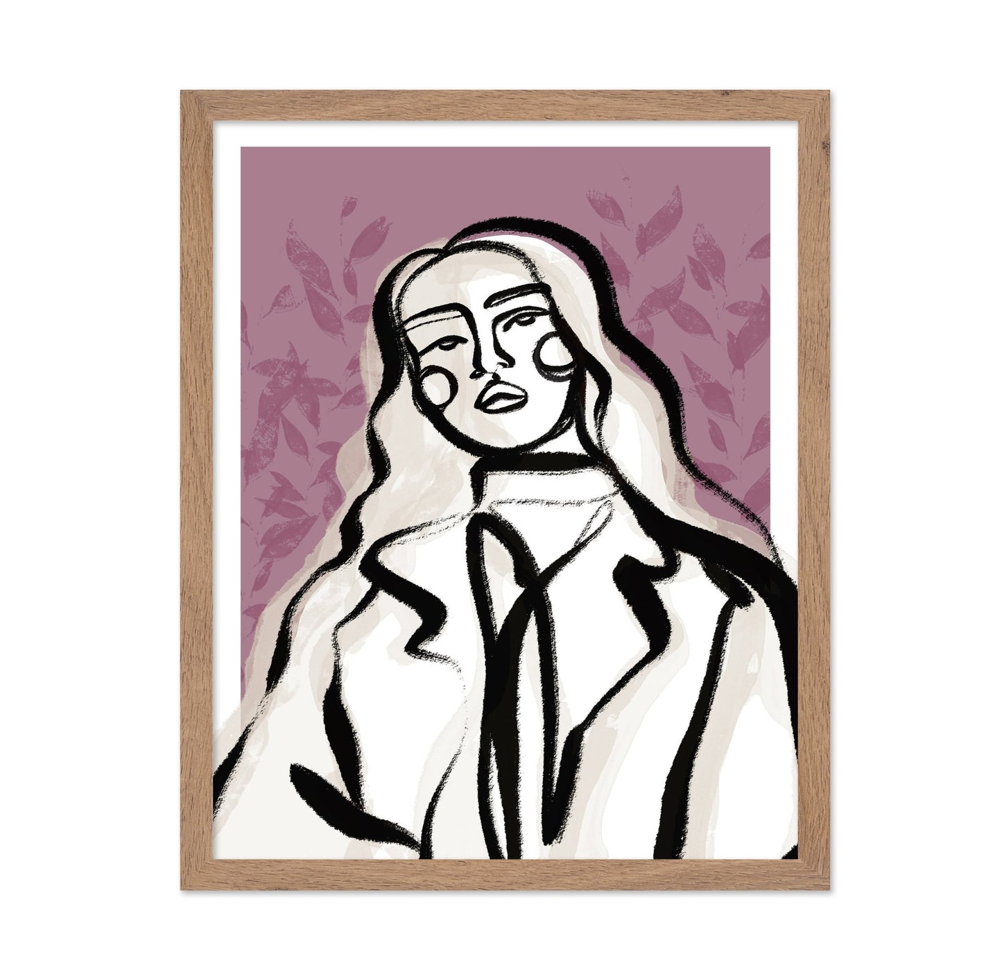 Blush Portrait Lines