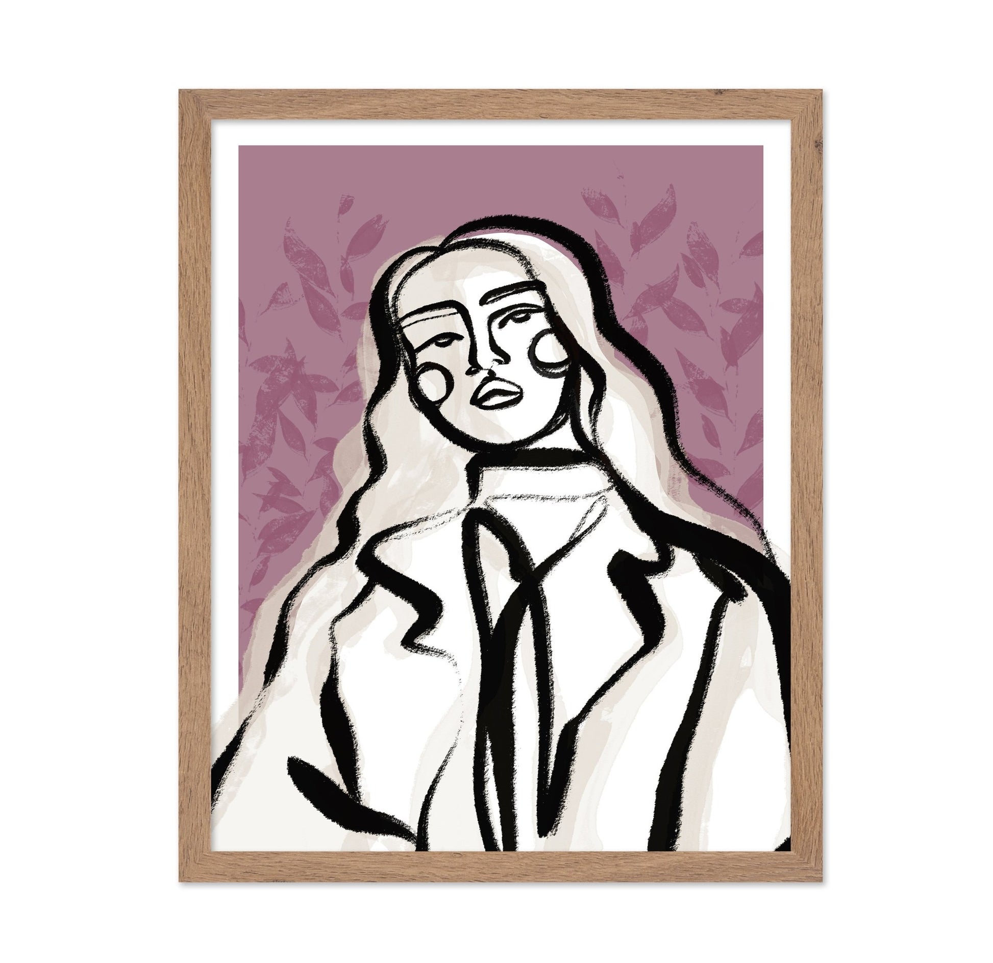Blush Portrait Lines