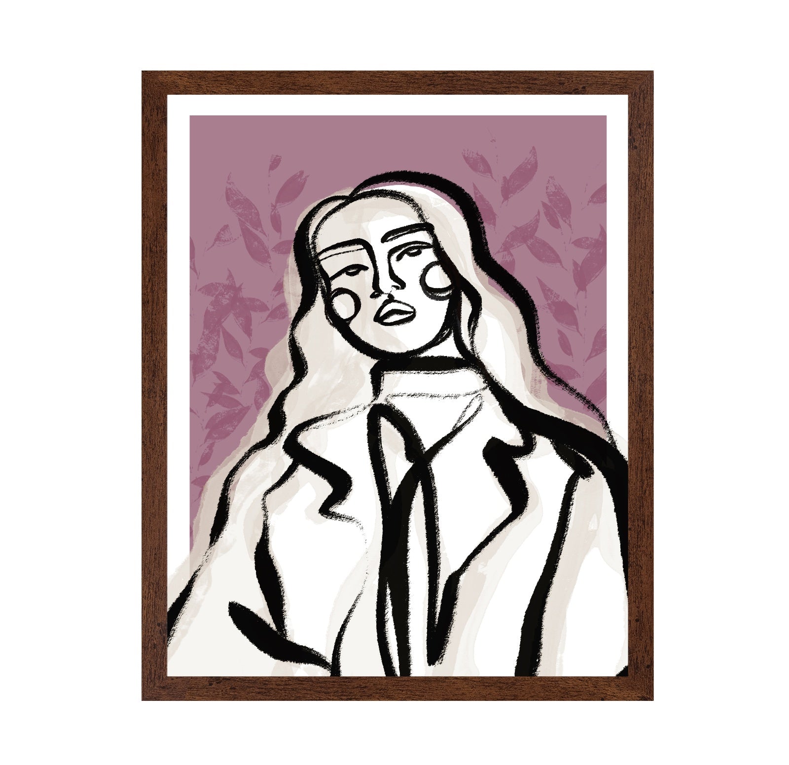 Blush Portrait Lines